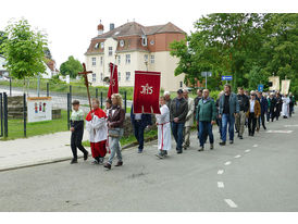 Bittprozession an Christi Himmelfahrt (© Karl-Franz Thiede)